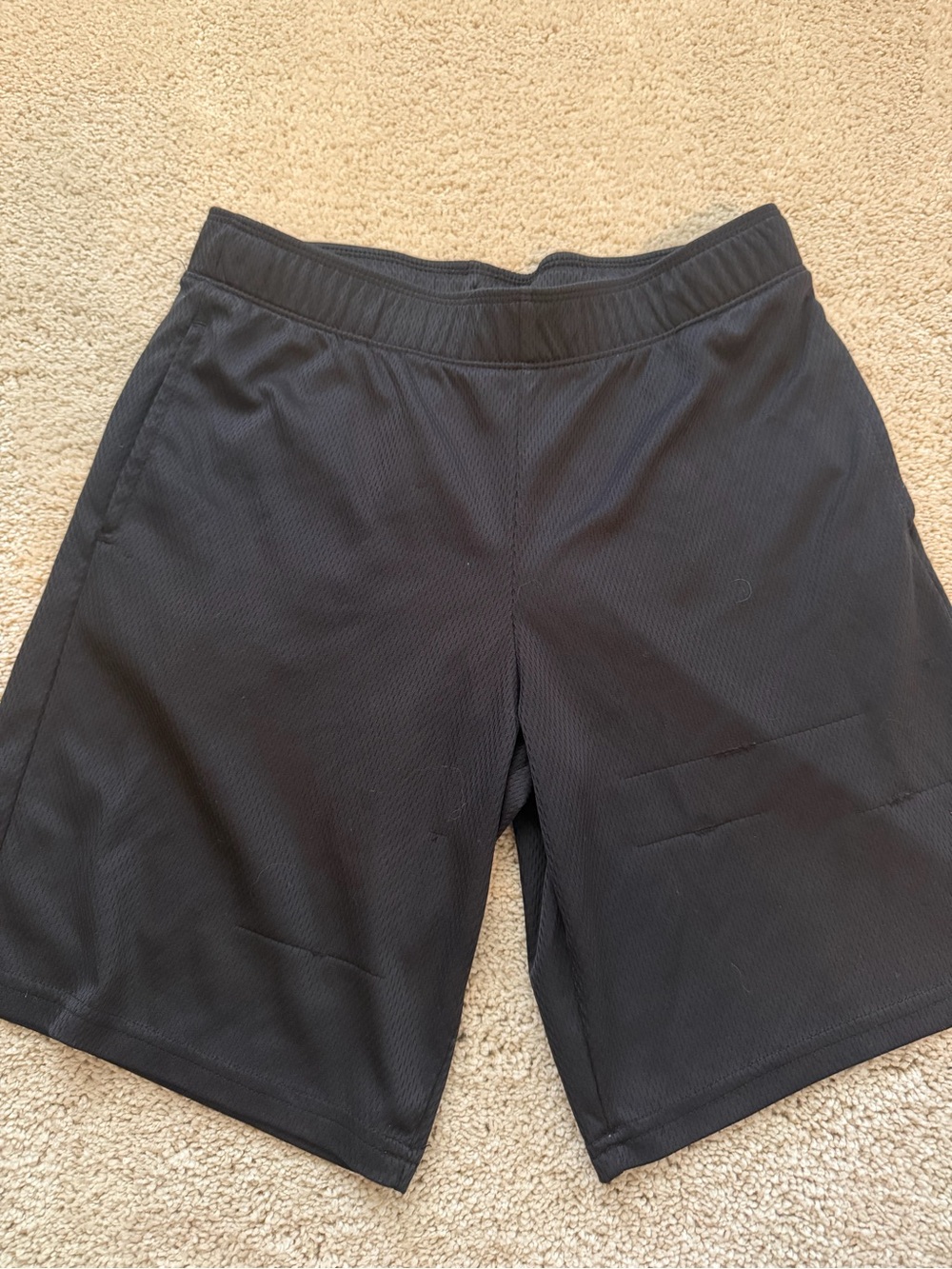 Boy’s Black Athletic Shorts